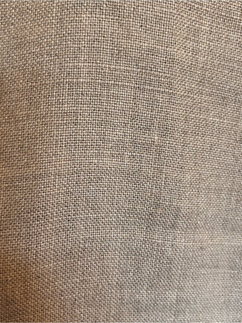Lauren Ralph Lauren Brown Button-Side Pencil Skirt Safari Style 100% linen - Picture 2 of 7
